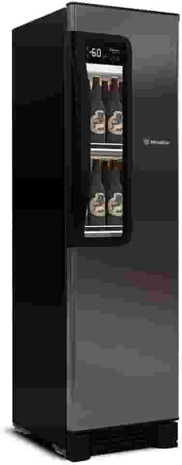 Cervejeira Vertical Metalfrio Beer Maxx 300 Porta Glass Viewer 287L Aço Inox VN28TP 220V