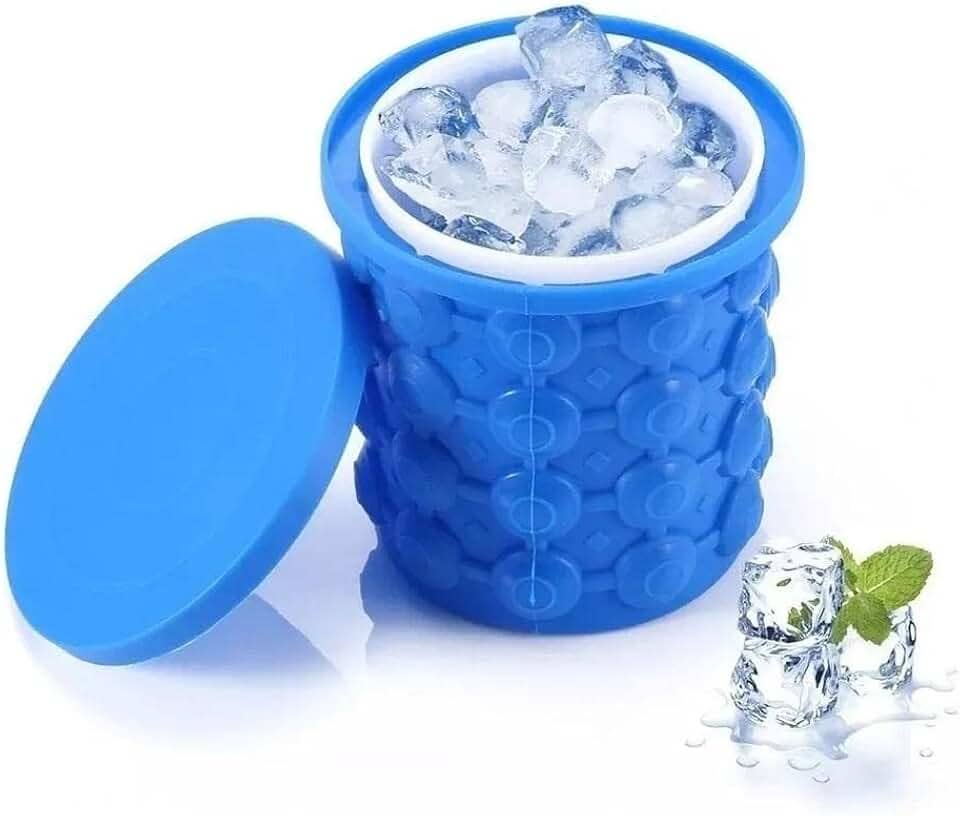 Forma De Gelo Balde Silicone Ice Cube Maker Genie