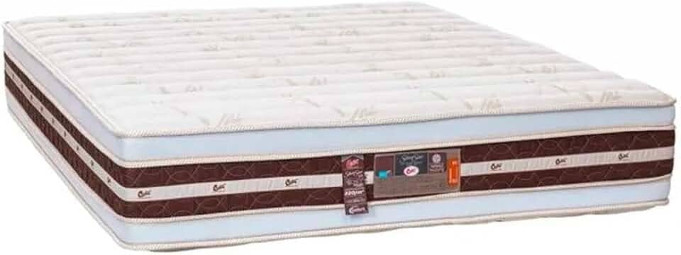Colchão King Silver Star Pocket Híbrido Air Double Face 193cmx203cm Castor