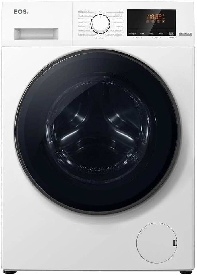 Lava e Seca EOS 10,1kg Power Wash Branco ELR2107LSB 220V