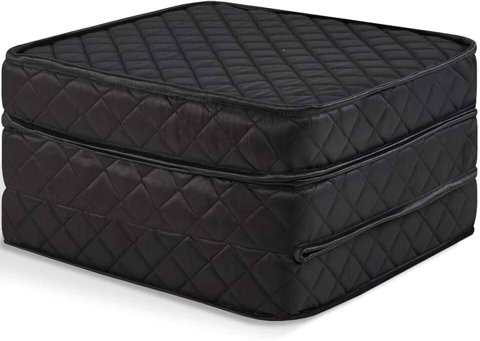 Puff Dobrável Solteiro 3 em 1 Multiuso 100% Espuma D33 BF Colchões