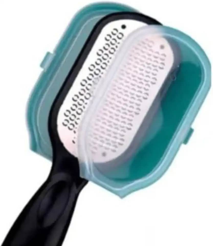 Lixa De Pé Aço Inox Removedor De Calo Ralador Alisa Pé E Mão