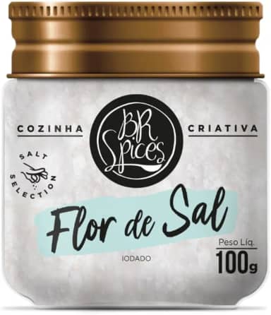 BrSpices - Flor De Sal Original BR Spices Pote 100G