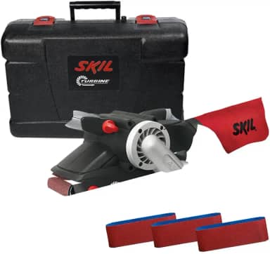 Skil Lixadeira de Cinta 7640 900W 220V com 3 lixas e maleta