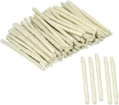 Osso Palito Natural para Cachorro 1kg Petisco Saudável Fortalece os Dentes e Ossos