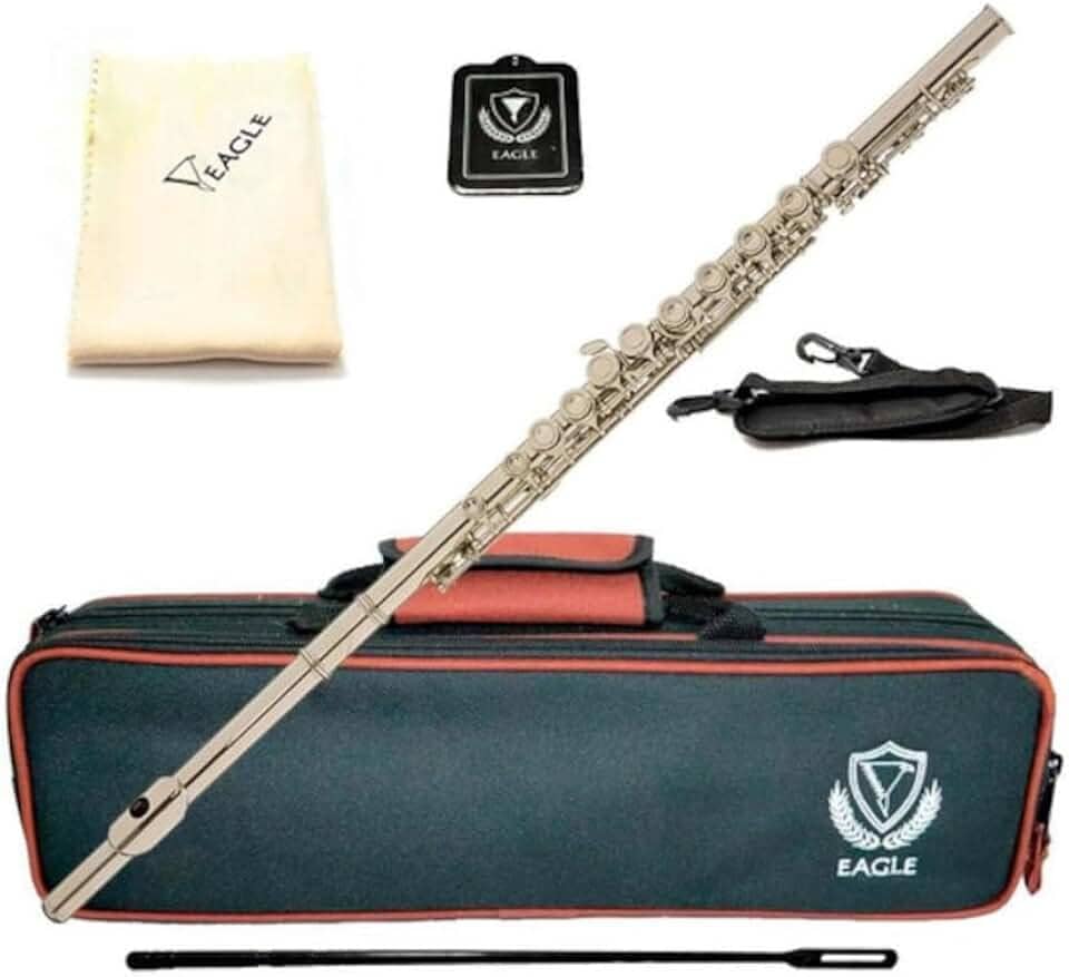 Flauta Transversal C FL03N Niquelado Eagle
