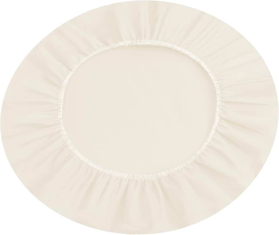 Item Para Mesa Posta Festiva (Capa de Sousplat 35cm, Cor Palha)