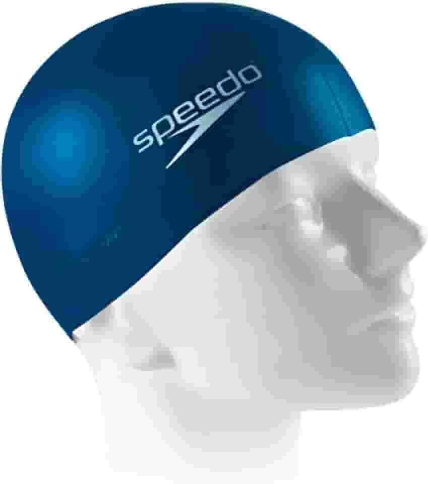 Speedo Touca de Natação Flat Cap, Silicone Lisa Unissex