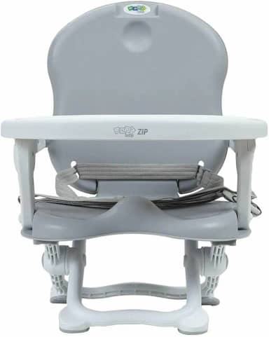 Maxi Baby Cadeira De Alimentação Portátil P/Bebê Zip (Cinza)