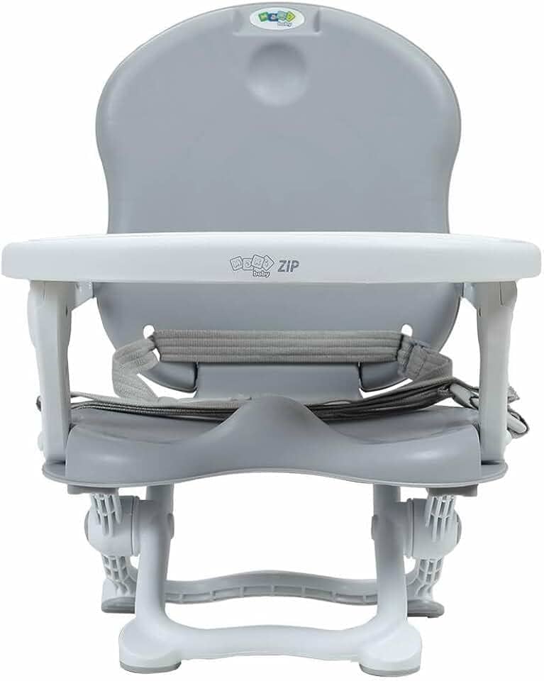 Maxi Baby Cadeira De Alimentação Portátil P/Bebê Zip (Cinza)
