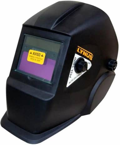 Máscara De Solda Lynus MSL-5000 Escurecimento Automático