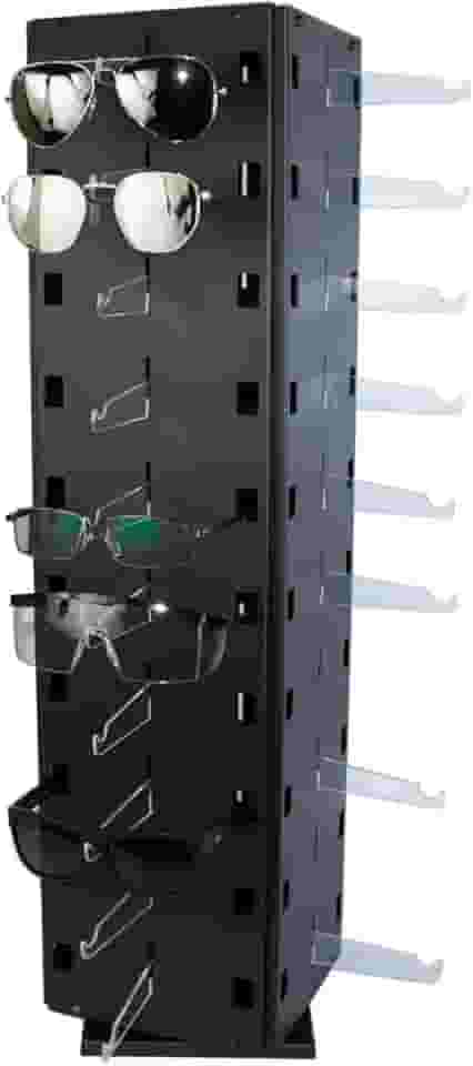 Expositor De Balcão Giratório Para 40 Óculos Em Metal