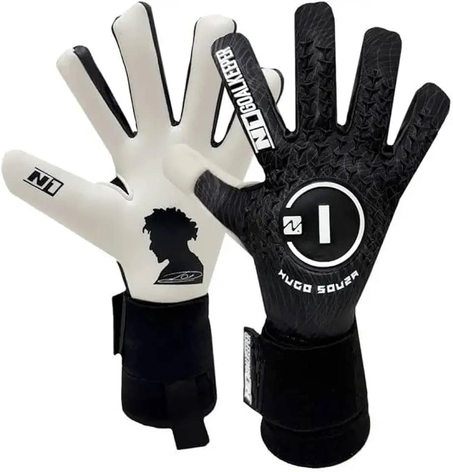 Luva Goleiro Profissional N1 Scorpius 2.0 Cor:Hugo, Tamanho:9