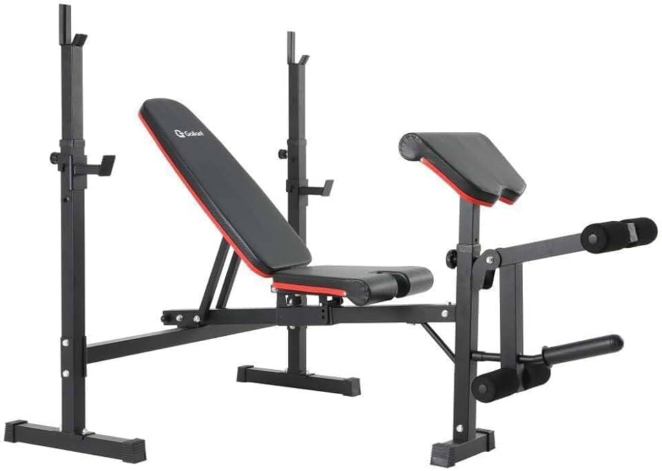 Estação de Musculação e Banco de Supino Gallant Elite (gbs01h03b-pt)