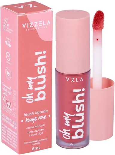 Oh my Blush Líquido - Cor 03 - Rouge Rose - VZ-36 - Vizzela