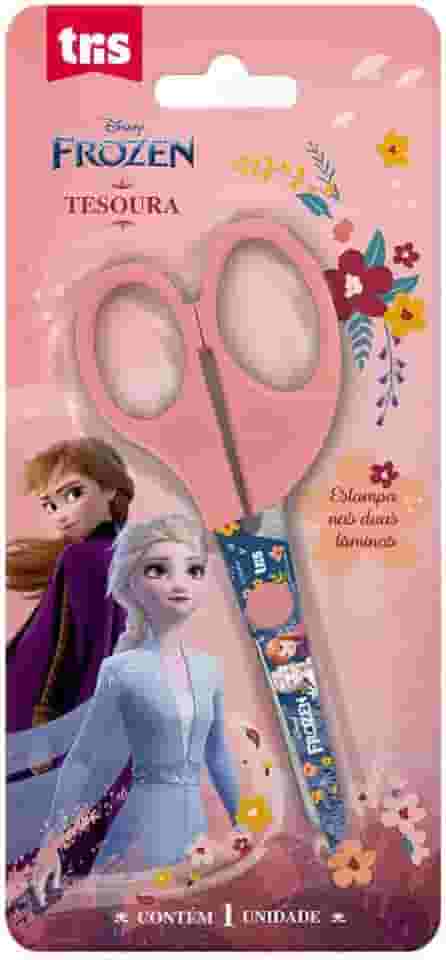 Tesoura Escolar Frozen, Disney, 7897476679235, Multicor