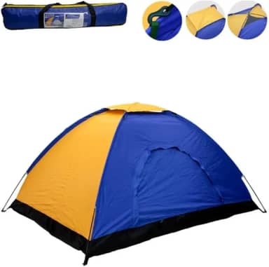 Barraca Para Praia e Camping 2 Pessoas, Impermeável, Portátil – resistente à chuva, Para Casal, Compácta, fácil de montar, com proteção UV