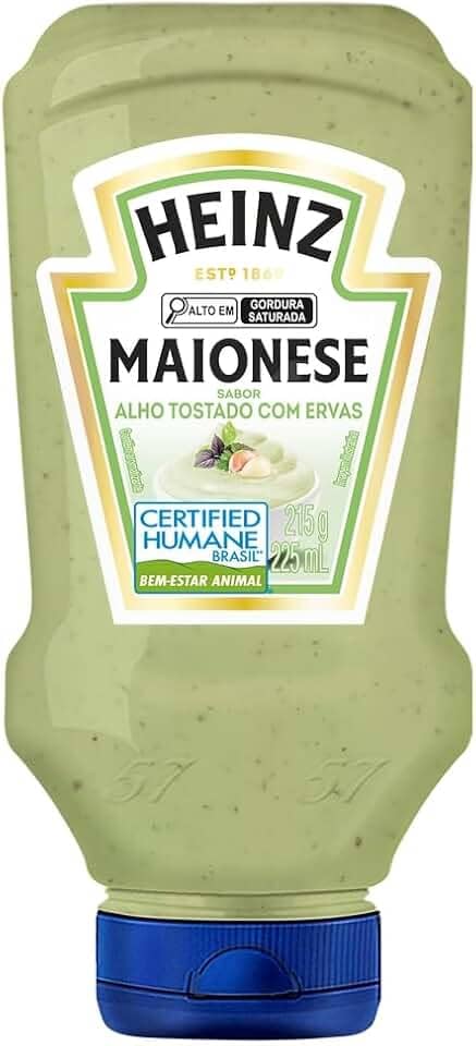 Maionese Heinz Alho Tostado com Ervas 215G