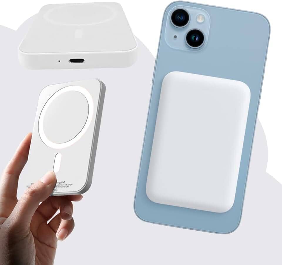 Carregador Power Bank Portatil Indução Para Apple iPhone