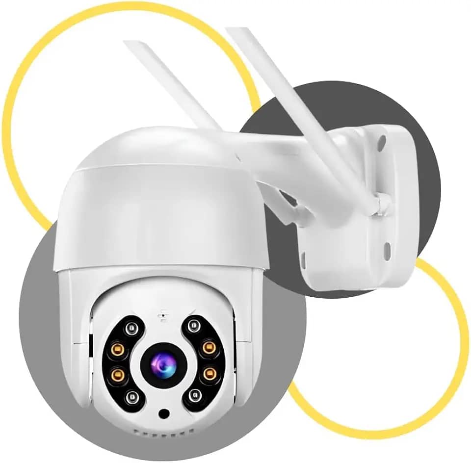 Câmera de Segurança Ip Wifi Hd 1080p A8 Câmera Yoosee Visão Noturna Infravermelho Externa A Prova D'água