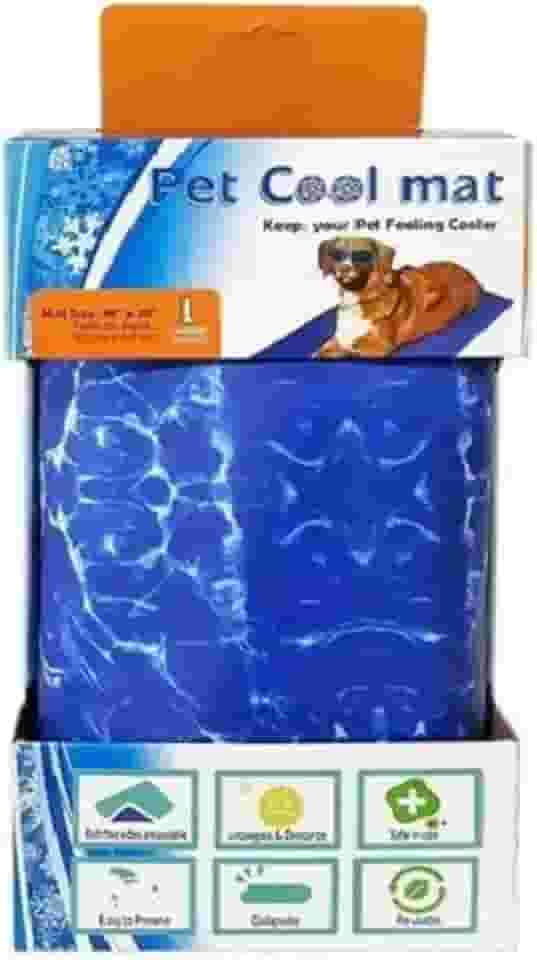 Tapete Gelado para pet 65x50 cm – Cama Refrescante Pet para Dias Quentes, Ideal para Cães e Gatos, Confortável, Portátil e Fácil de Limpar
