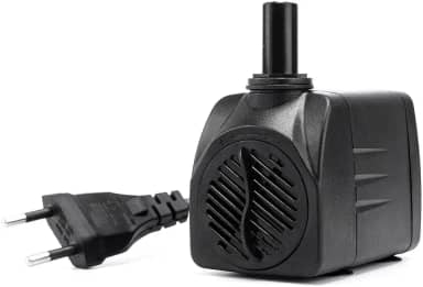 Bomba Submersa PL-202 para Aquários, Fontes e Lagos - 600 L/H, Silenciosa, Econômica e Compacta, Elevação de Até 1,3m (110V)