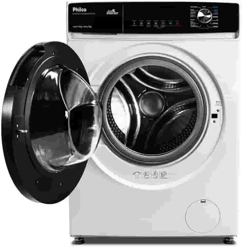 Lava e Seca Philco 11kg Pls11a Eco Invertplus 16 Programas Lavagem Branca 220v