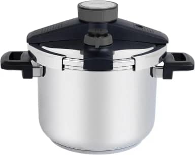 Panela de Pressão Tramontina Presto em Aço Inox Fundo Triplo com 5 Dispositivos de Segurança 22 cm 6 L