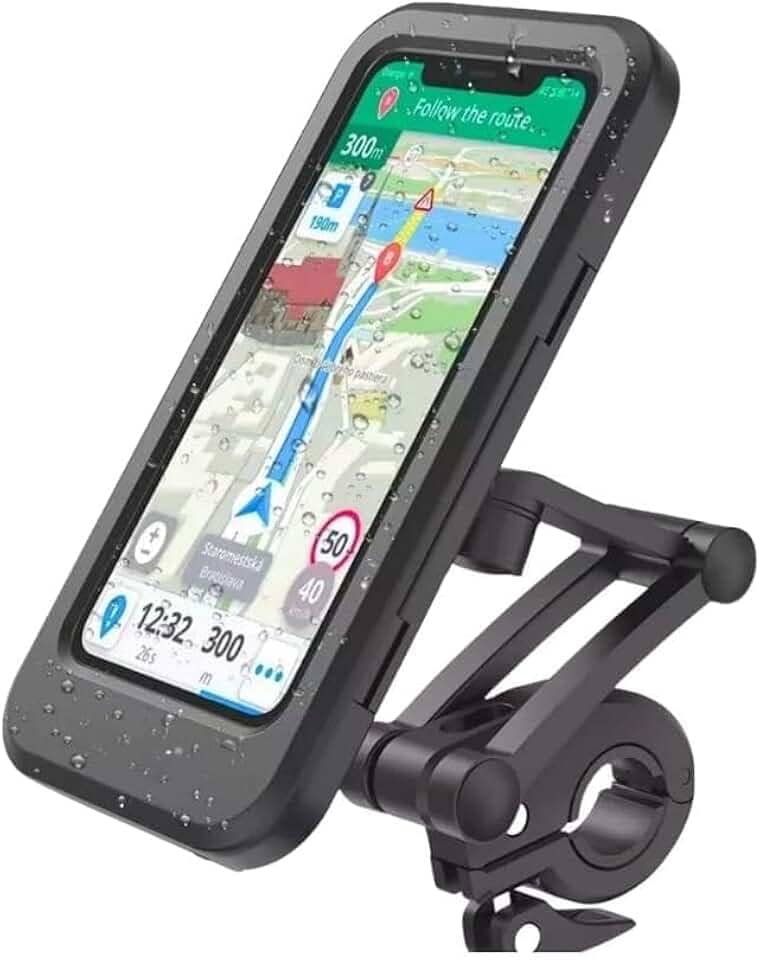 Suporte Celular Bike Moto Bicicleta para Guidão Prova D'água Universal Impermeável Antiqueda Antifurto