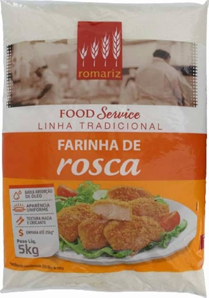 Farinha de Rosca 5Kg Romariz