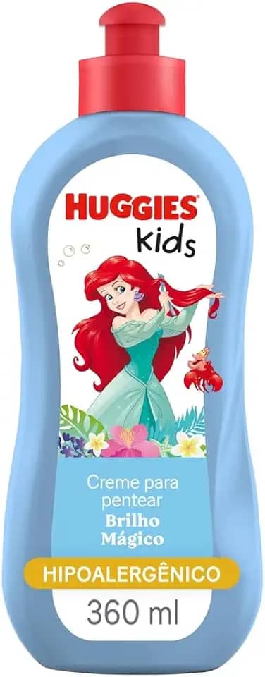 Huggies Creme para Pentear Kids Brilho Mágico 360 ml