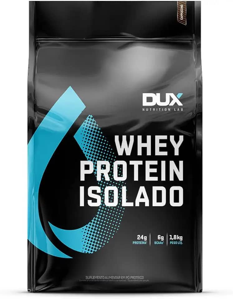 Whey Protein Isolado Chocolate Refil 1.8kg – Contribui para os Resultados e Auxilia a Recuperação Muscular – Dux Human Health