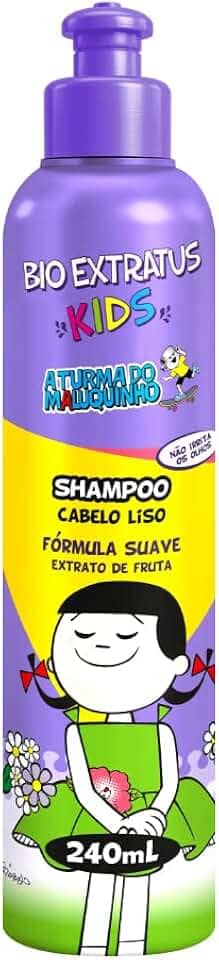 Shampoo Kids Cabelo Liso Bio Extratus 240 ml