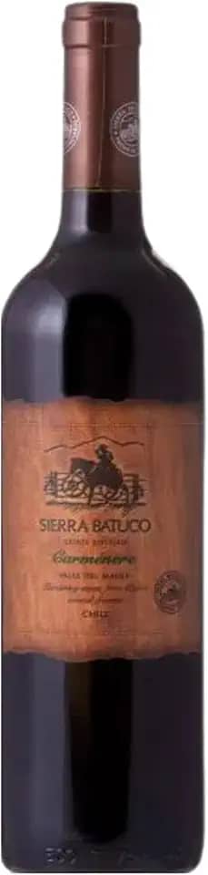 Sierra Batuco Vinho Tinto Chileno Carmenere 750Ml