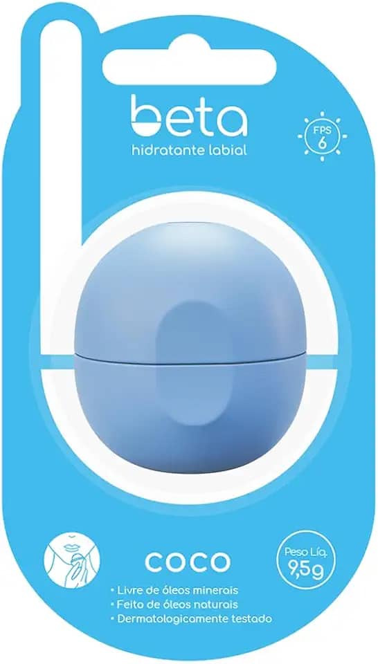 Beta Hidratante Labial Beta Coco - Beta 9 5G