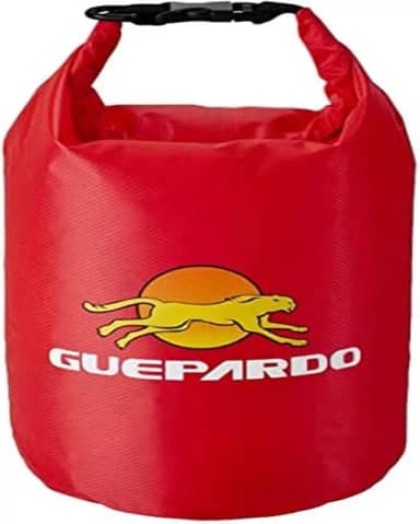 Guepardo, Saco Estanque Keep Dry, Poliéster Ultra Resistente, 05 Litros, Impermeável, Versátil, Ideal para Atividades Outdoor, Vermelho