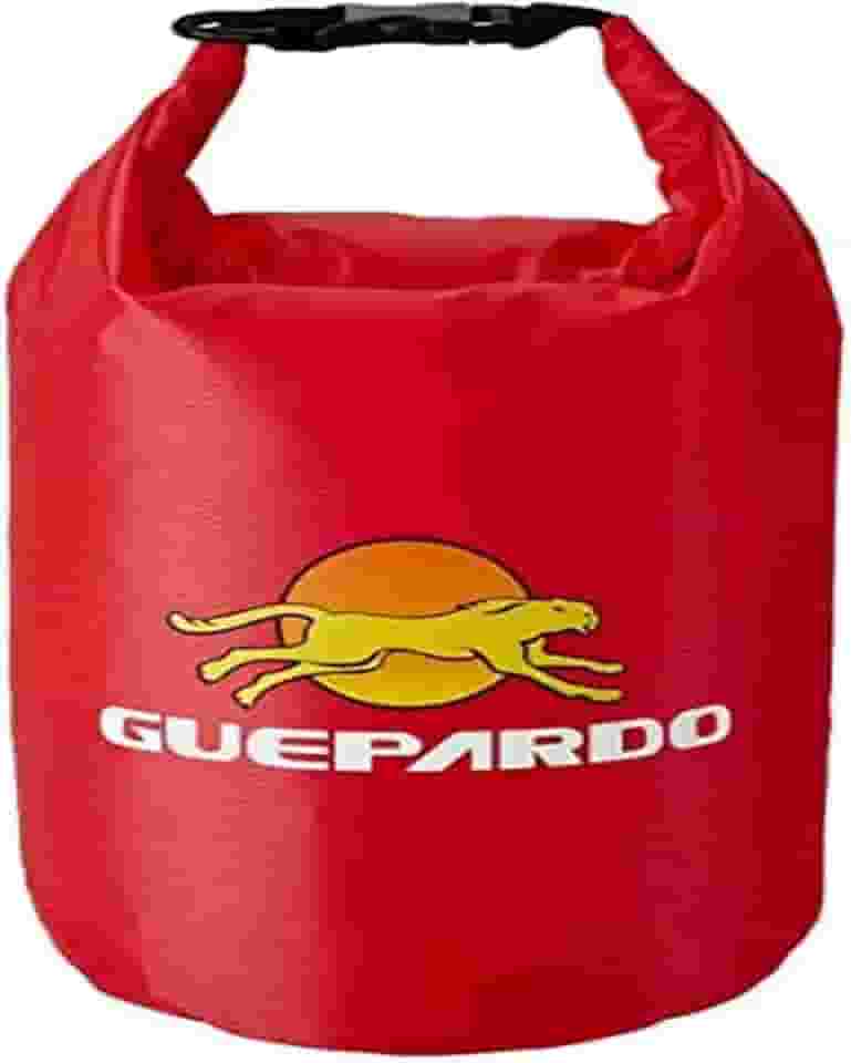 Guepardo, Saco Estanque Keep Dry, Poliéster Ultra Resistente, 05 Litros, Impermeável, Versátil, Ideal para Atividades Outdoor, Vermelho