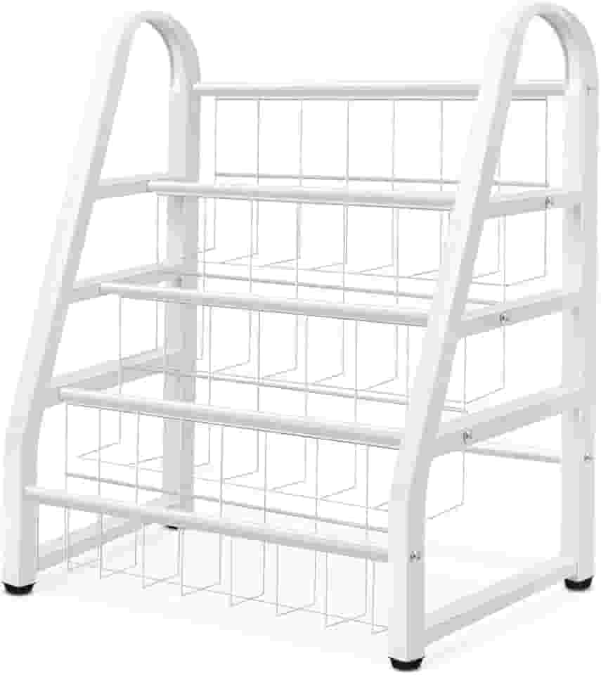 Porta Livros, Estante para Livros, Branco, Prateleira Biblioteca, Prateleira Revisteiro Biblioteca