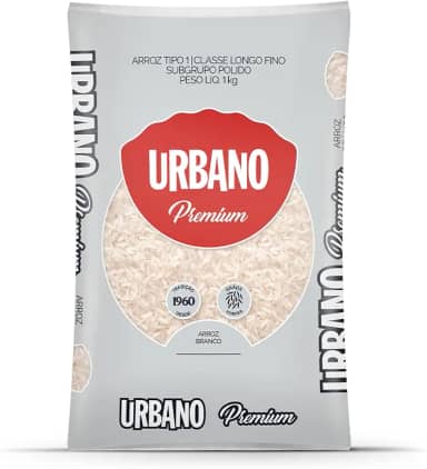 Urbano, Arroz Branco Premium, Tipo 1-1kg