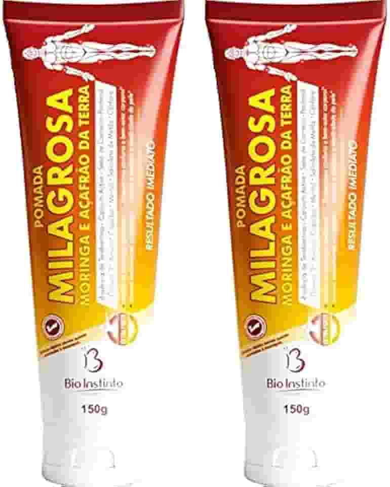 Kit Bio Instinto com 2 Pomadas Massageadoras Milagrosas 150g para Adultos (Unissex)