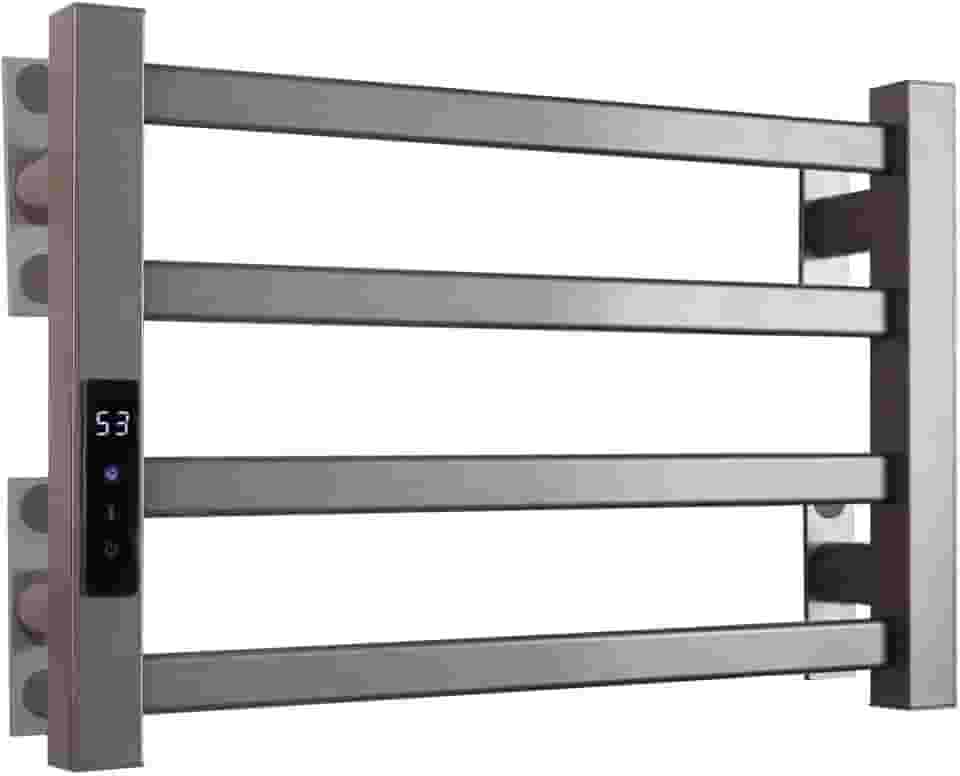 Toalheiro Elétrico 30x45 Térmico com Display Digital e Temporizador 110V (Cinza Escuro)
