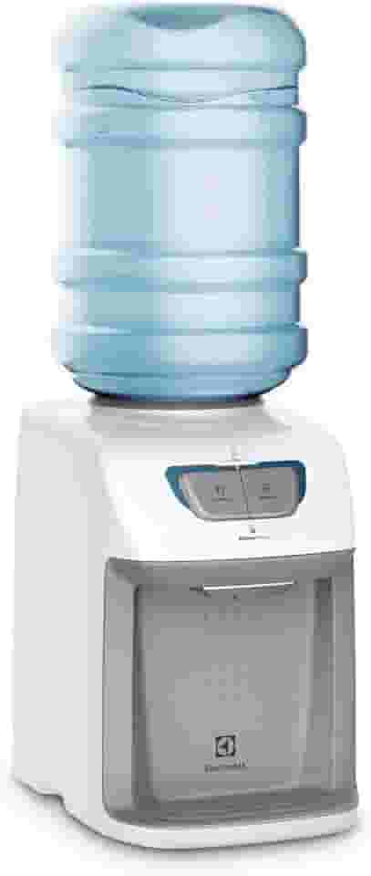 Bebedouro de Água Gelada Fria e Natural Elétrico Eletronico placa Electrolux para galao Bivolt Branco BE11B