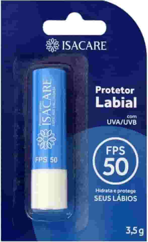 Isacare Protetor Labial Fps 50 Azul 3.5 G