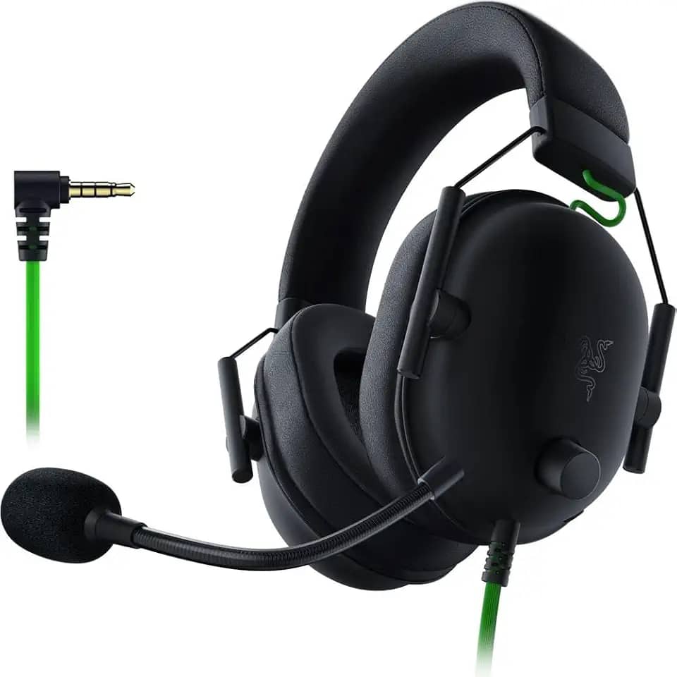 Fone de ouvido para jogos BlackShark V2 X: Som surround 7.1 - Drivers de 50 mm Razer