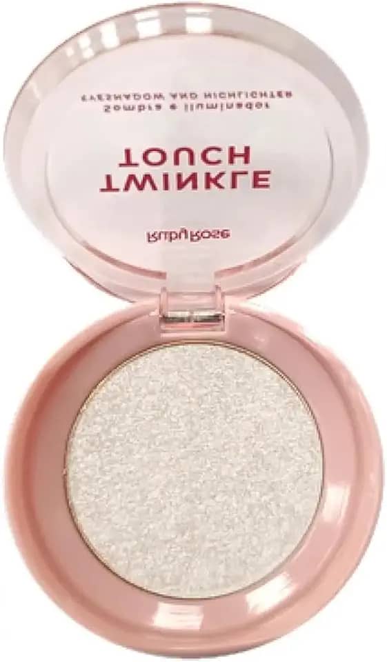 Twinkle Touch Sombra e Iluminador M1004 – Glow Sofisticado com Partículas Ultrabrilhantes, Textura Suave e Efeito Luminoso Duradouro (1 - Ice Glow)