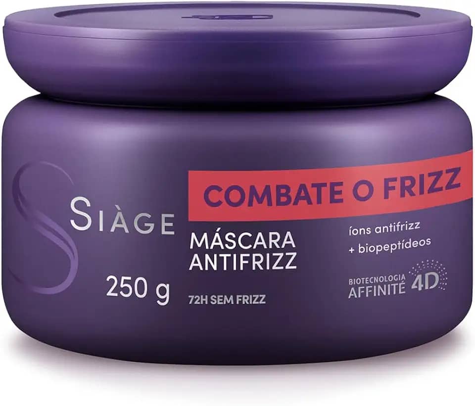 Eudora Máscara Capilar Siàge Combate o Frizz 250g