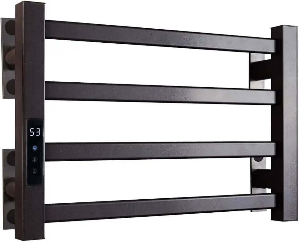 Toalheiro Elétrico 30x45 Térmico com Display Digital e Temporizador 110V (Preto)