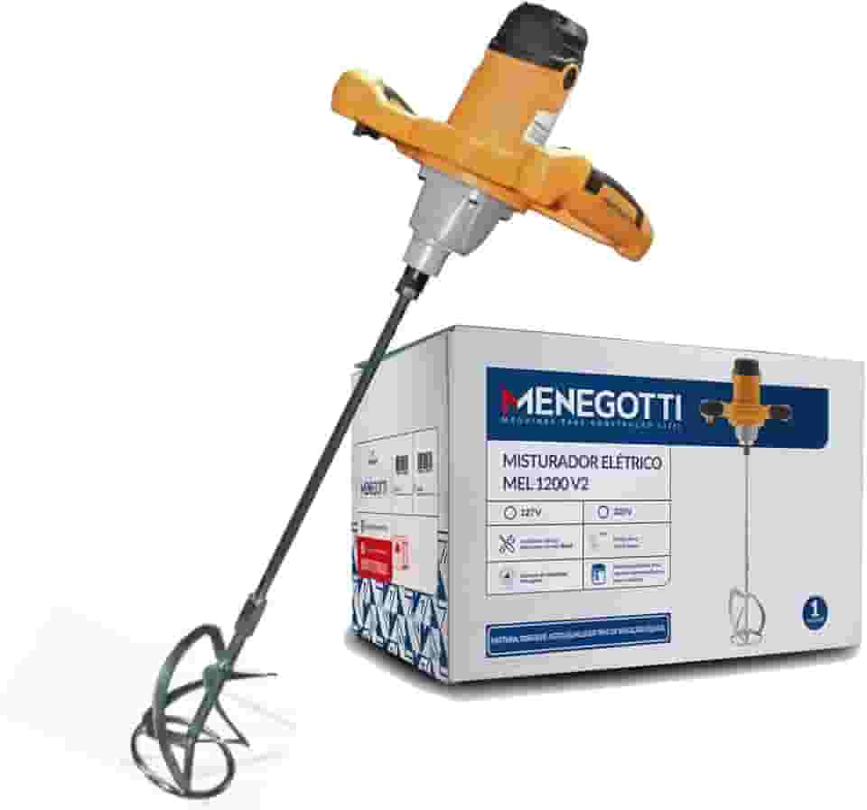 Misturador De Tinta e Argamassa MEL1200 Menegotti TENSÃO: 127V