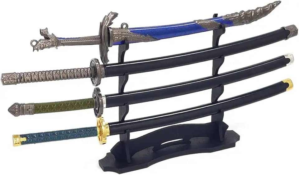 Chewmeter Elden Ring 4 Main Samurai Kanata Réplica Espada Moonveil Dragonscale Blade Rios of Blood Uchigatana Figuras de Ação Coleção Brinquedos Presente Artigos de Festa Decoração de Mesa Mochila