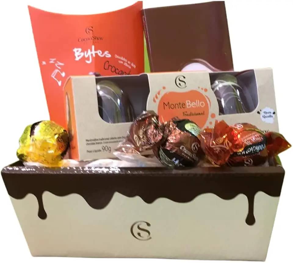 Cesta de Chocolates Para Presente Cacau Show (6 Chocolates)